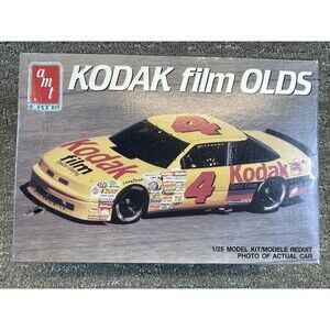 AMT 6731 ERTL 4 Kodak Film Olds 1/25 Scale Plastic Model Kit New Open Box Nascar